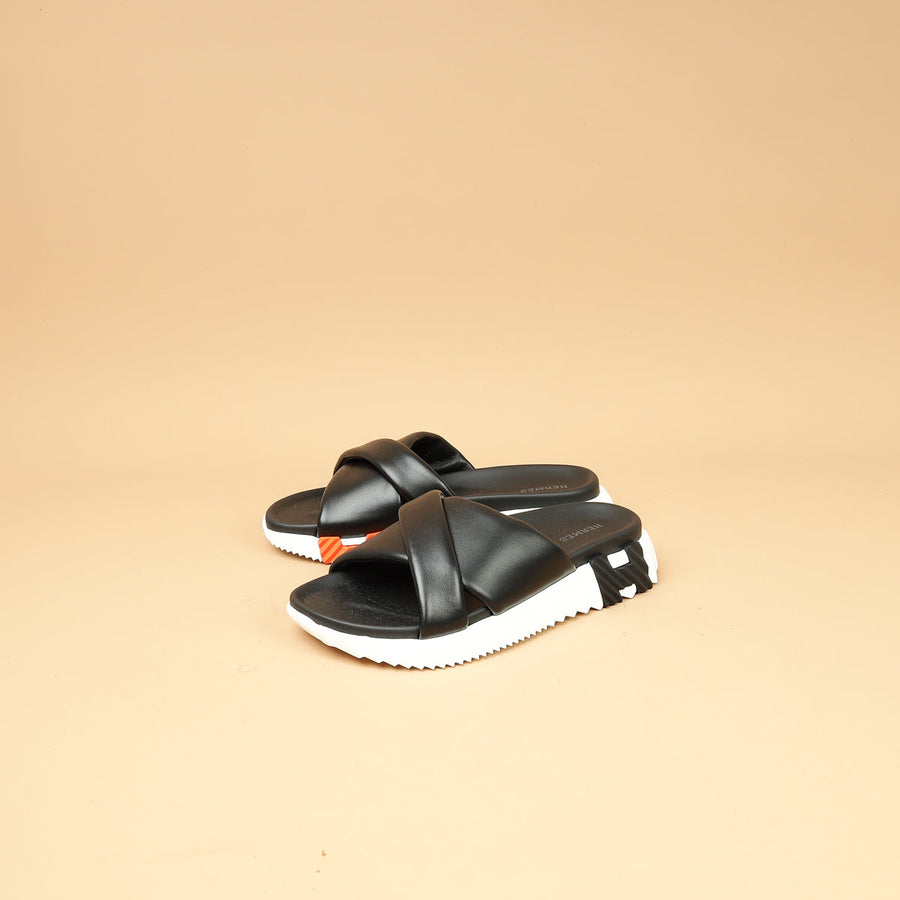 Hermes Noir Infra Sandal 37