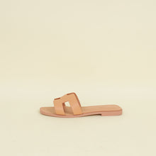 Hermes Granit Rose Oran Sandal 37