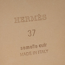 Hermes Granit Rose Oran Sandal 37