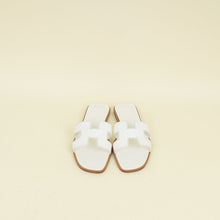 Hermes Blanc Oran Sandal 37
