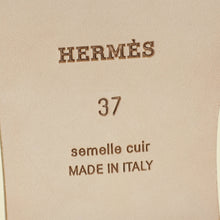 Hermes Blanc Oran Sandal 37