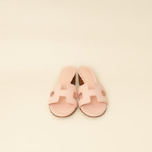 Hermes Beige Perlino Oasis Sandal 37