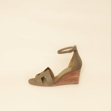 Hermes Etoupe Legend Sandals 37