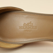 Hermes Etoupe Legend Sandals 37