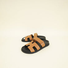 Hermes Gold Chypre Sandals 38.5