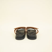 Hermes Gold Chypre Sandals 38.5