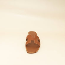 Hermes Gold Oran Sandal 38.5