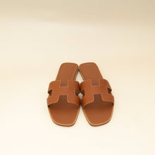 Hermes Gold Oran Sandal 38.5
