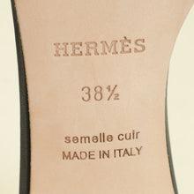 Hermes Noir Oasis Sandal 38.5