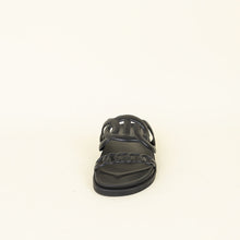Hermes Noir Extra Sandal 38.5