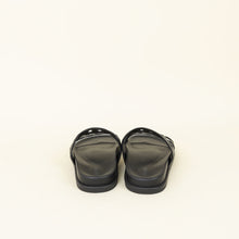 Hermes Noir Extra Sandal 38.5