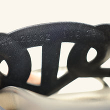 Hermes Noir Extra Sandal 38.5