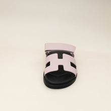 Hermes Rose Cancan Chypre Sandal 38.5