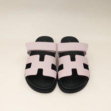 Hermes Rose Cancan Chypre Sandal 38.5