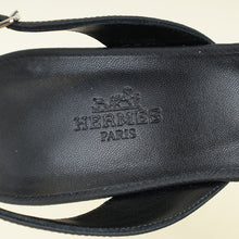 Hermes Noir Eternite 80 Sandal 38