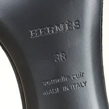 Hermes Noir Joy 70 Sandal 38