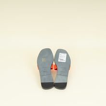 Hermes Orange Synthetique Oran Suede Goatskin Sandal 38