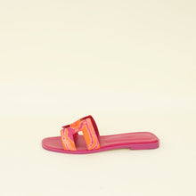 Hermes Bicolor Oran Sandal 38
