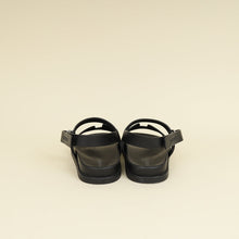 Hermes Black Genius Sandals 38
