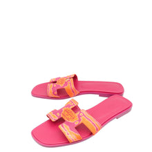 Hermes Bicolor Brides de Gala Oran Sandal 38