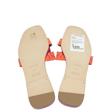Hermes Bicolor Brides de Gala Oran Sandal 38