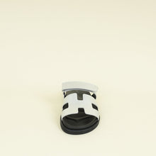 Hermes Gris Argente Chypre Sandal 38