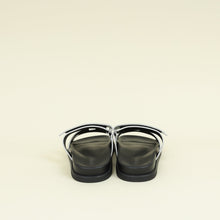 Hermes Gris Argente Chypre Sandal 38