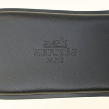 Hermes Noir Giulia Sandal 39.5