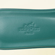 Hermes Vert Viride Oran Sandals 39.5