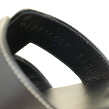 Hermes Noir Oran Sandal 39.5