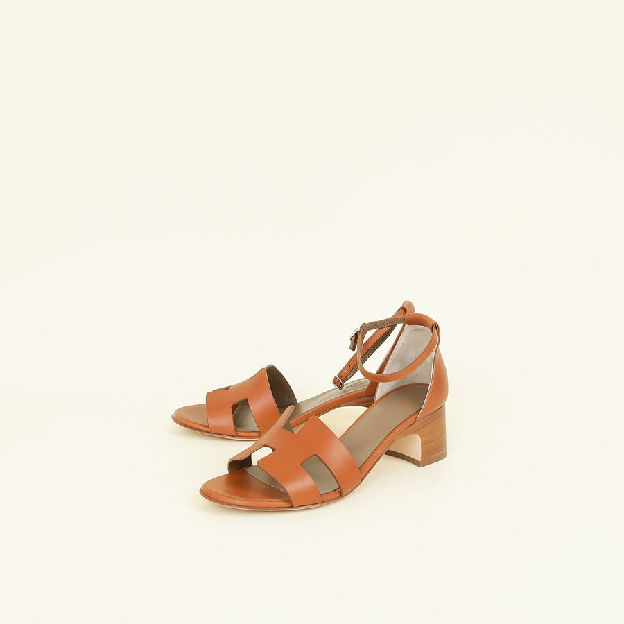 Hermes Naturel Encens 50 Sandal 39.5