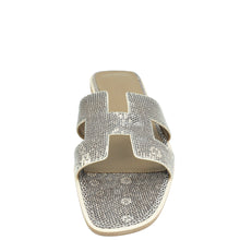 Hermes Ombre Oran Lizard Sandal 39