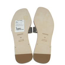 Hermes Ombre Oran Lizard Sandal 39