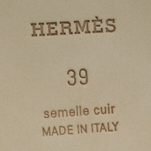 Hermes Ombre Oran Lizard Sandal 39