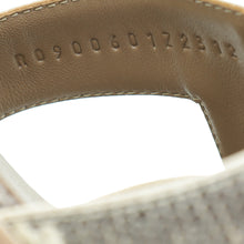 Hermes Ombre Oran Lizard Sandal 39