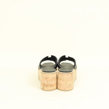 Hermes Noir Eze Sandal 39