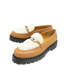 Hermes Bicolor Icone Loafer 39
