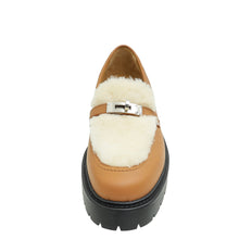 Hermes Bicolor Icone Loafer 39