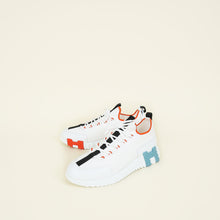Hermes Multicolor Blanc Lift Slip-on Sneaker 39