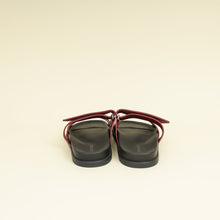 Hermes Rouge H Chypre Sandals 39