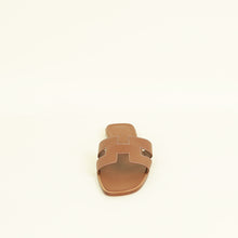 Hermes Gold Oran Sandal 40.5