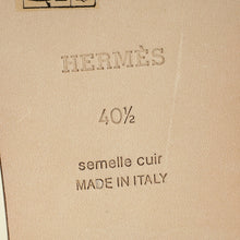 Hermes Gold Oran Sandal 40.5