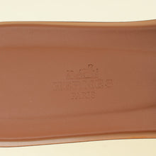 Hermes Gold Oran Sandal 40.5
