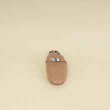 Hermes Beige Sarrazin Patterned Insole Oz Mule 40