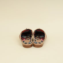 Hermes Beige Sarrazin Patterned Insole Oz Mule 40