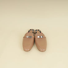 Hermes Beige Sarrazin Patterned Insole Oz Mule 40