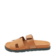 Hermes Marron Dore Chypre Sandal 41.5
