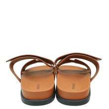 Hermes Marron Dore Chypre Sandal 41.5