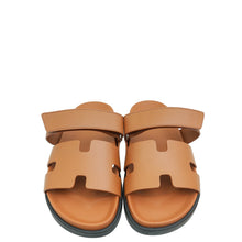 Hermes Marron Dore Chypre Sandal 41.5