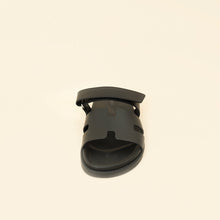 Hermes Black Chypre Sandals 41